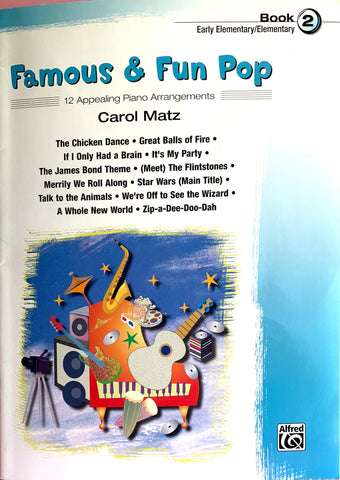 Famous & Fun Pop - Book 2